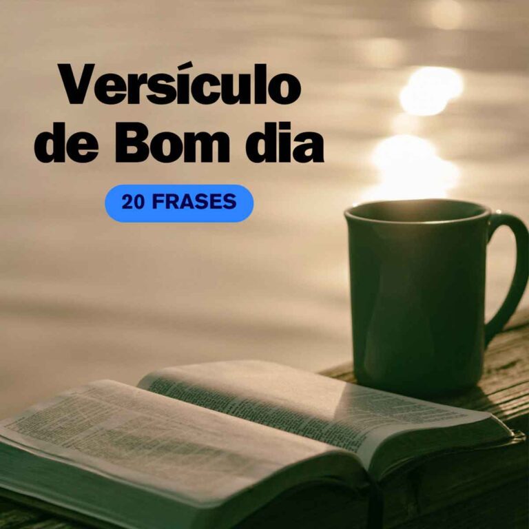 Versículo de Bom dia